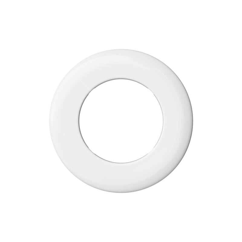 Jones Stephens F07099 1 CTS White Flex Floor / Ceiling Plate