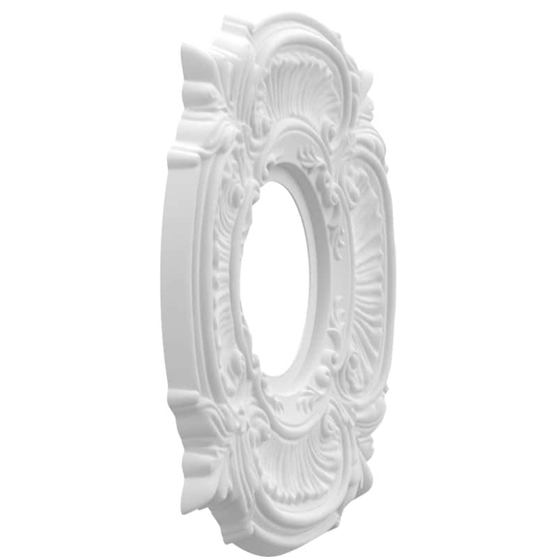 3 1/2" Inside Diameter - Attica Thermoformed PVC Ceiling Medallion