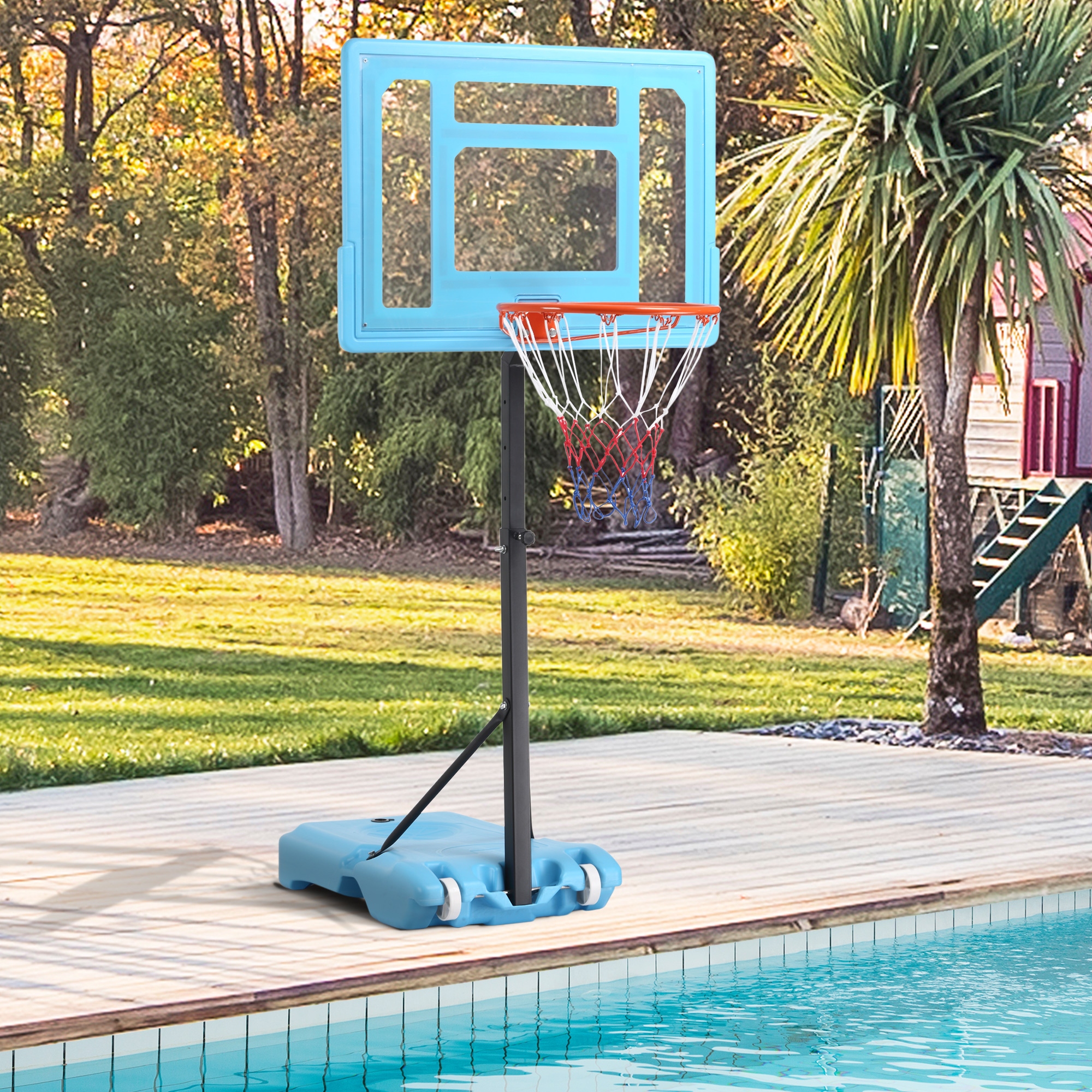 lifetime poolside basketball hoop parts