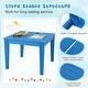 preview thumbnail 17 of 38, Costway 3PCS Kids Table & 2 Chairs Set Outdoor Heavy-Duty All-Weather - See Details
