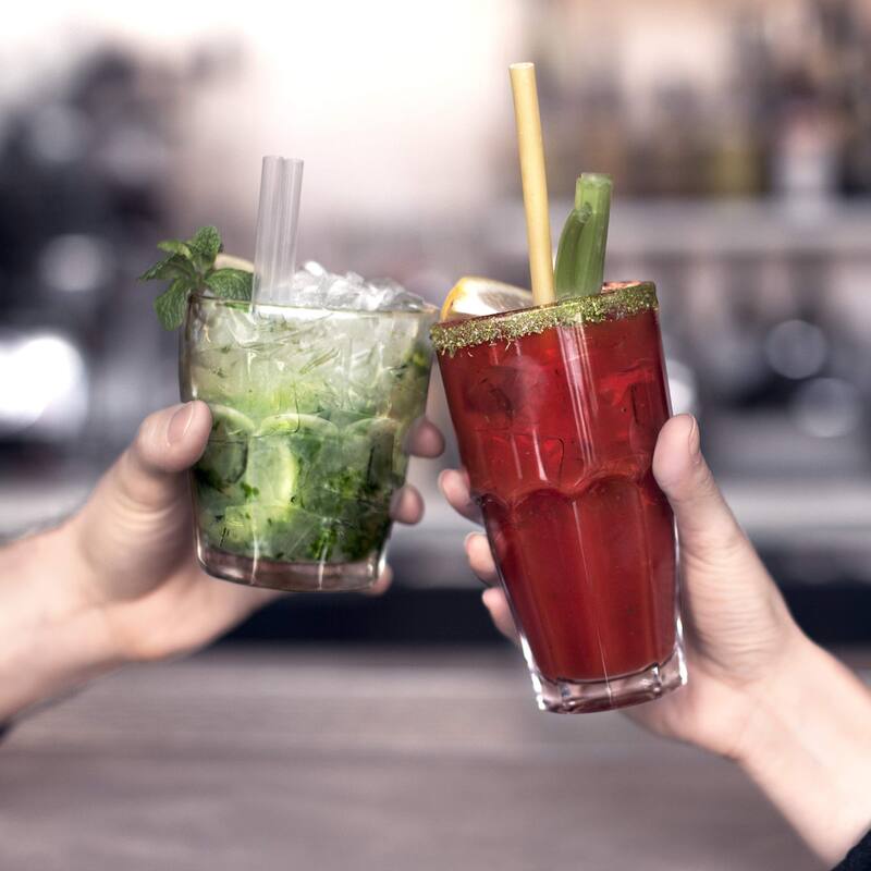 Bormioli Rocco Set of 6 Rock Bar Rocks Stackable Drink Glasses - 9.25 oz.