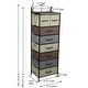 preview thumbnail 3 of 5, Household Essentials Tower Storage Organizer with 8 Multicolor Drawers