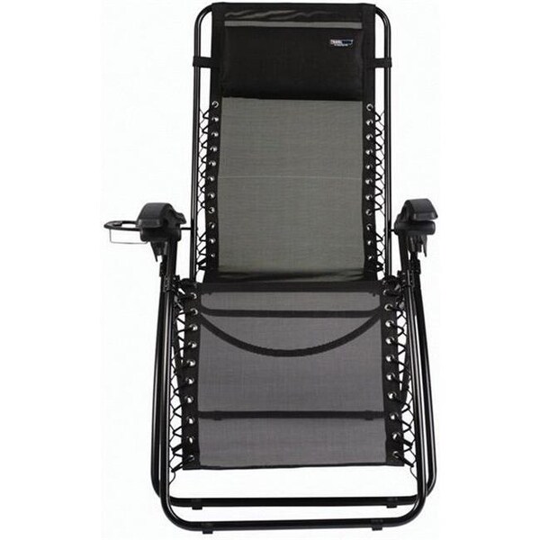 Travel Chair 123808 Lounge Lizard Mesh Outdoor Chair Black