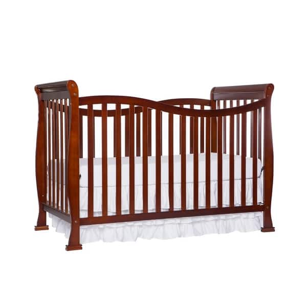 slide 2 of 7, Dream on Me Violet 7-in-1 Convertible Life Style Crib Espresso