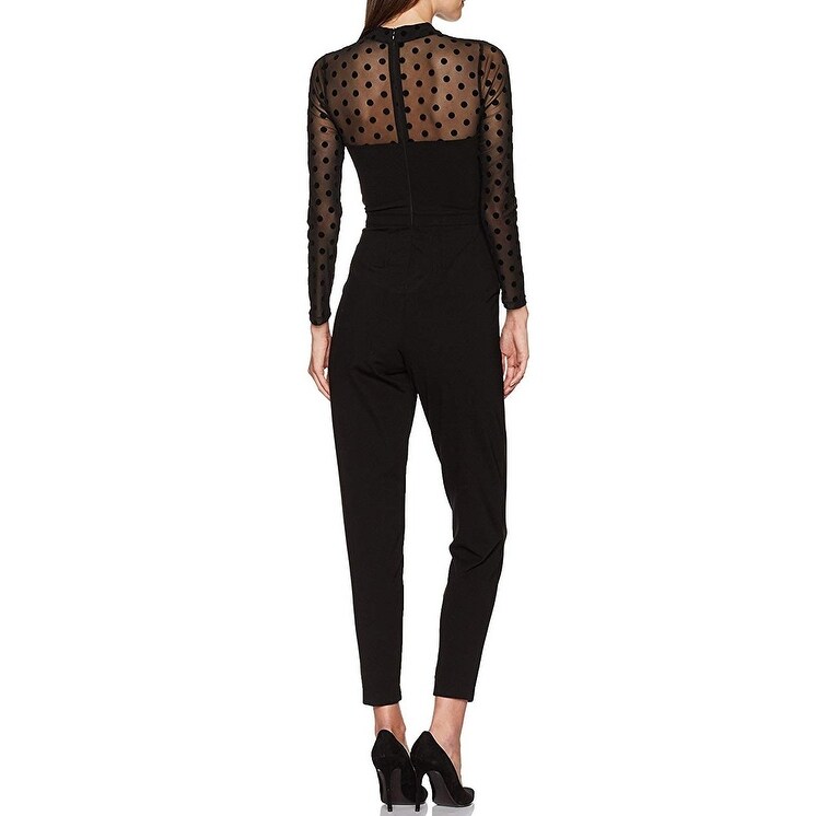 french connection velvet jumpsuit