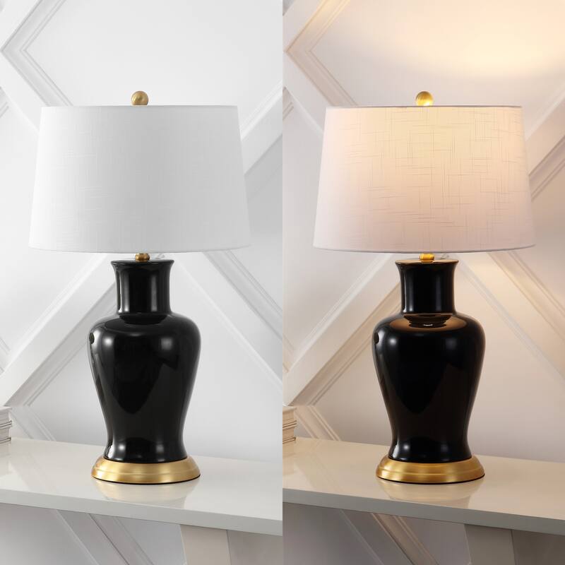 Julia 29" Ceramic LED Table Lamp, by JONATHAN Y