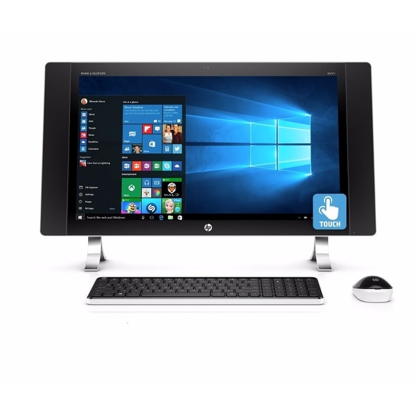 Refurbished - HP ENVY 27-P014 27" Touch AIO Desktop Intel i5-6400T 2.2GHz 12GB 1TB Window 10