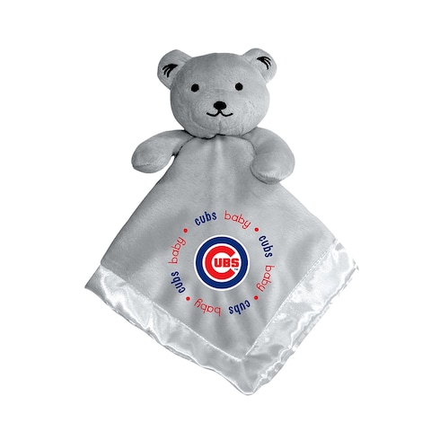 Babyfanatic Gray Security Bear Mlb Chicago Cubs Officially Licensed Snuggle Buddy