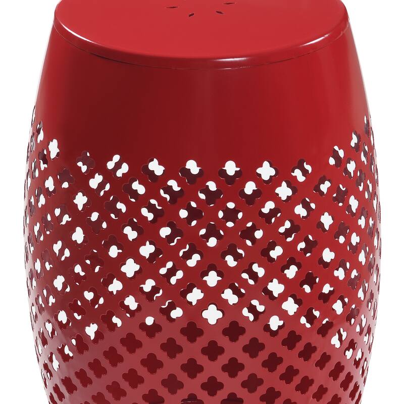 Outdoor Lace Cut Side Table