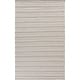 preview thumbnail 16 of 26, Hand-Woven Lothian Stripe Reversible Wool Area Rug - 8' x 11' Silver