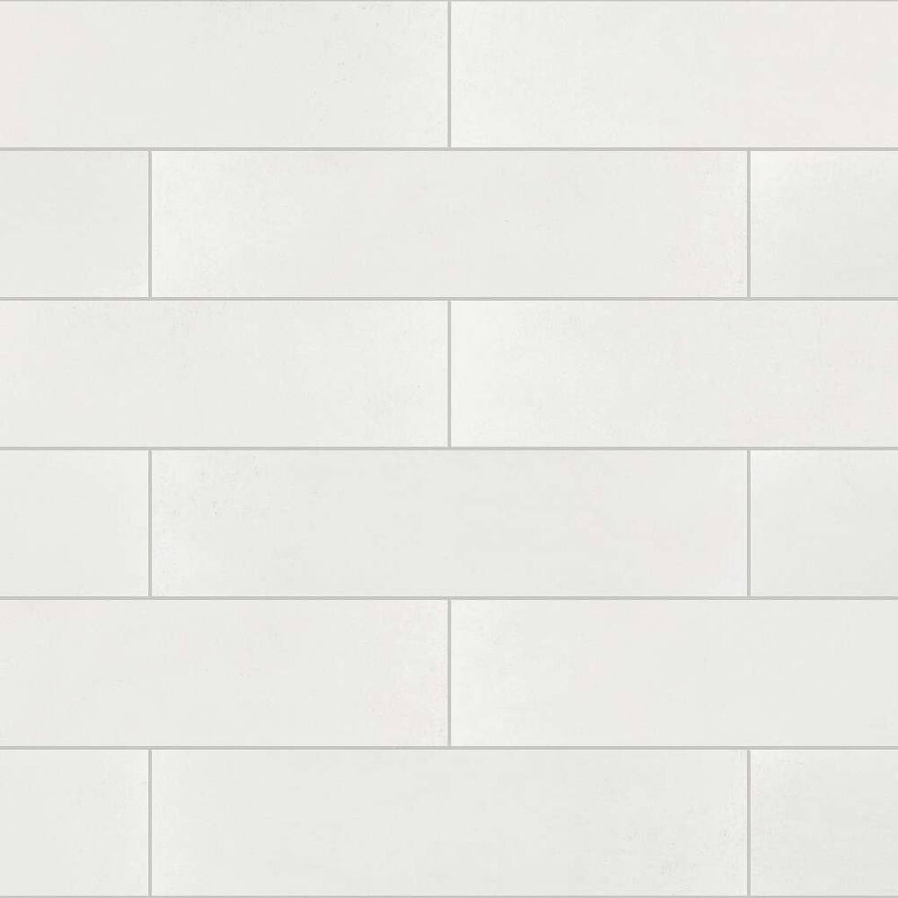 Shaw Noble - 3" x 12" Rectangle Tile - Light Polished Ceramic Visual -