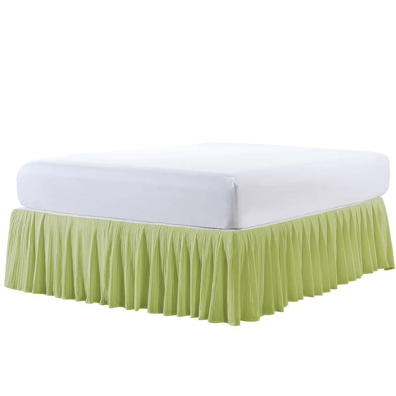 Serenta Pleated Bedskirt 18" Drop