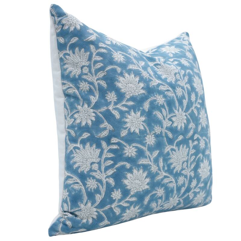 Fabdivine Cotton Farmhouse Block print pillow Cover