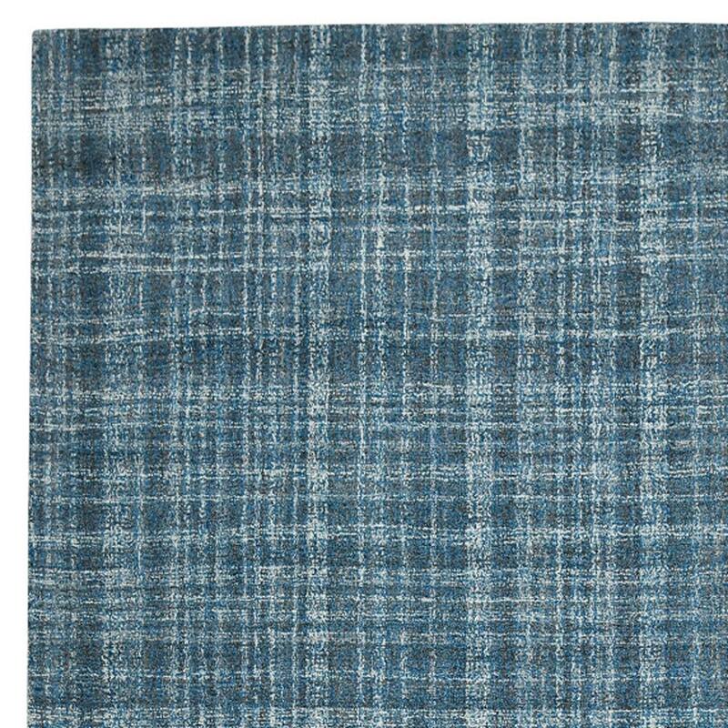 HomeRoots Plaid Transitional Rectangle Area Rug