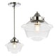 preview thumbnail 52 of 66, Cleo Adjustable Drop Metal/Glass LED Pendant, by JONATHAN Y