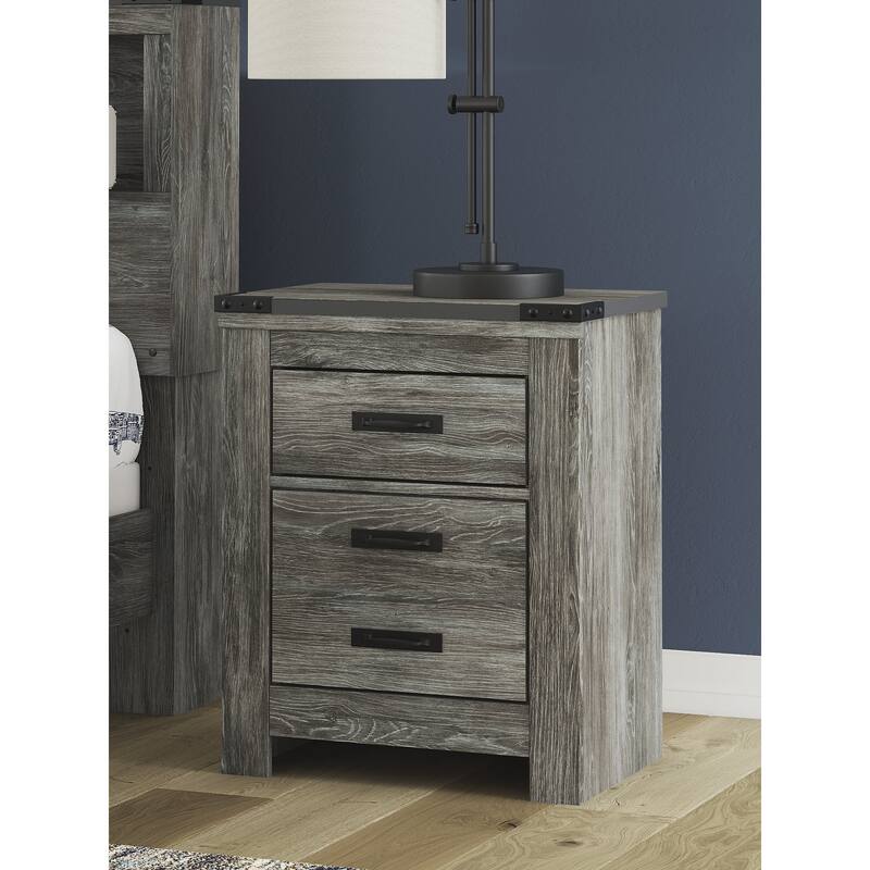 Signature Design by Ashley Frandern Gray Nightstand