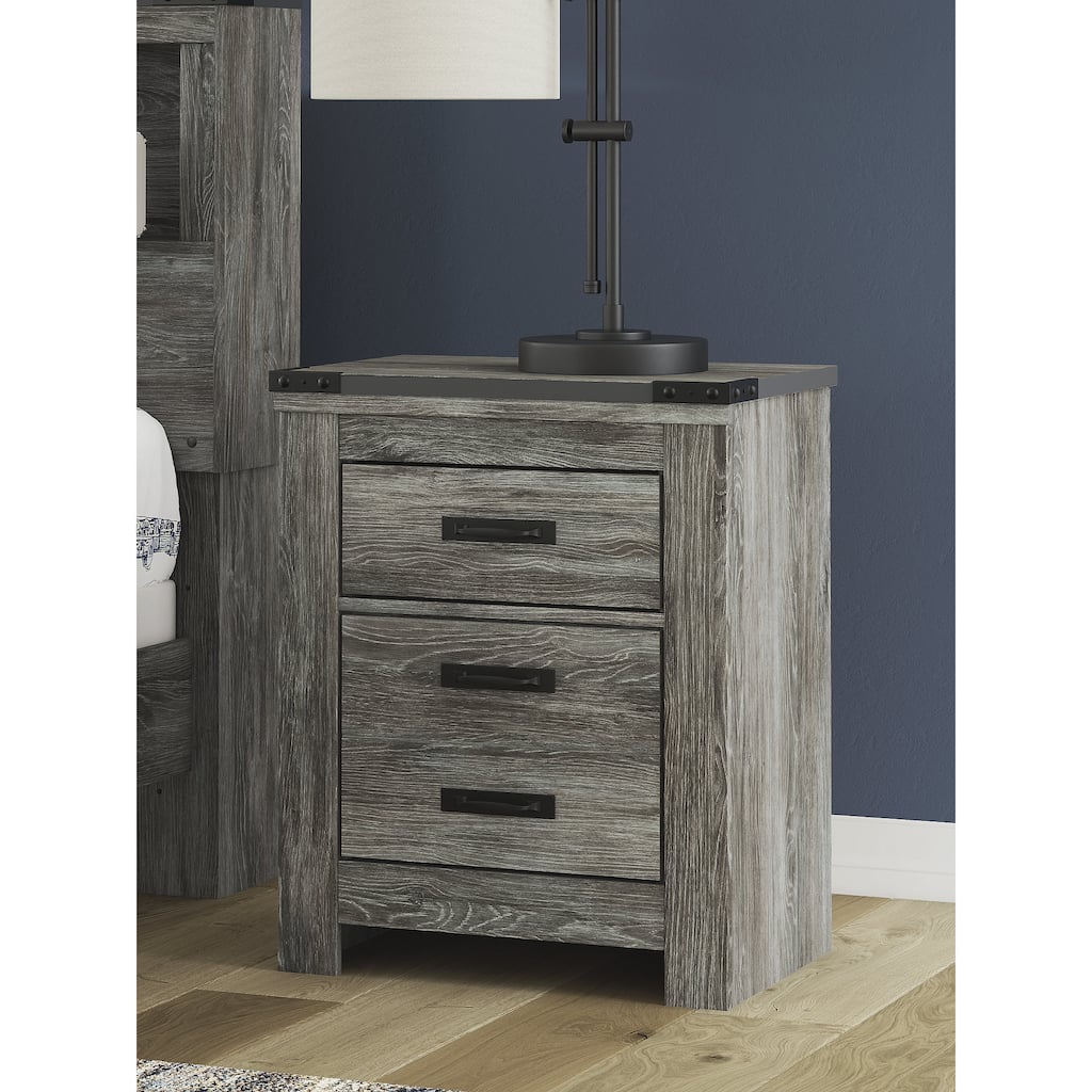 Signature Design by Ashley Frandern Gray Nightstand