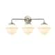 Option Brushed Satin Nickel / Matte White Cased