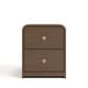 preview thumbnail 38 of 37, Storkcraft Next Santos 2-Drawer Nightstand