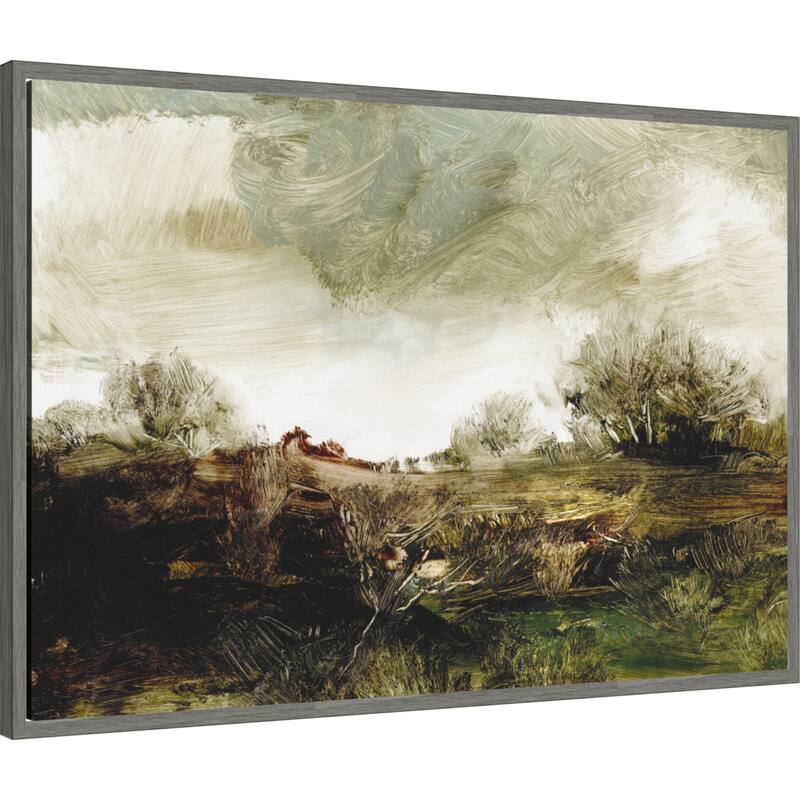 Hound Tor by Dan Hobday (33 x 23 in.), Framed Canvas Wall Art Print