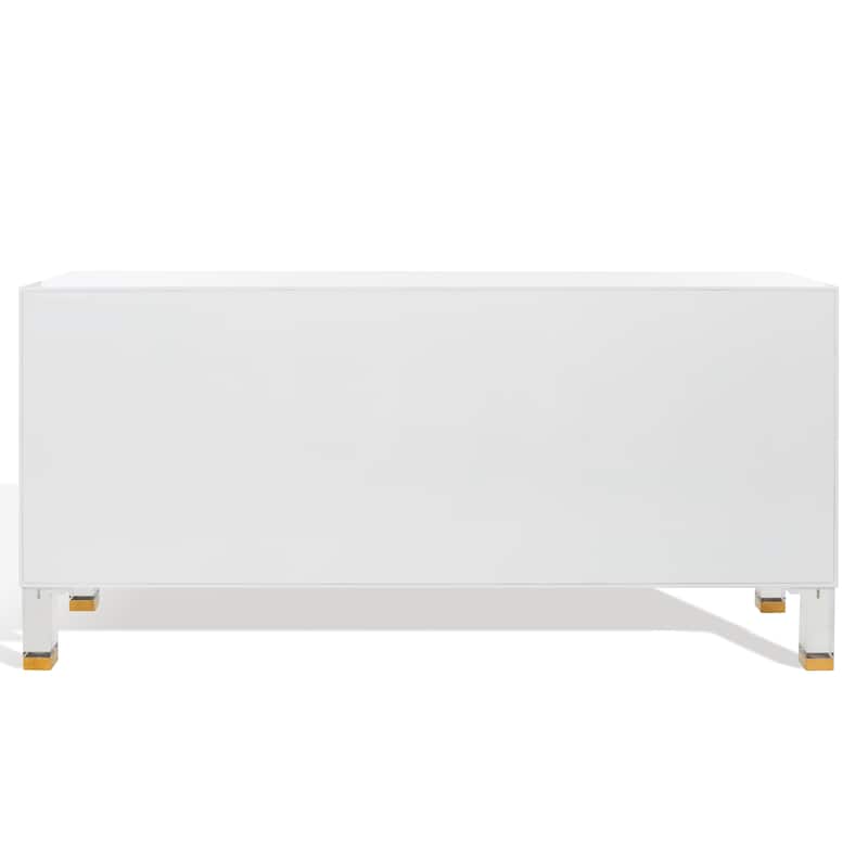 SAFAVIEH Home Saturn Wave Acrylic Sideboard - 64"W x 17"D x 30"H