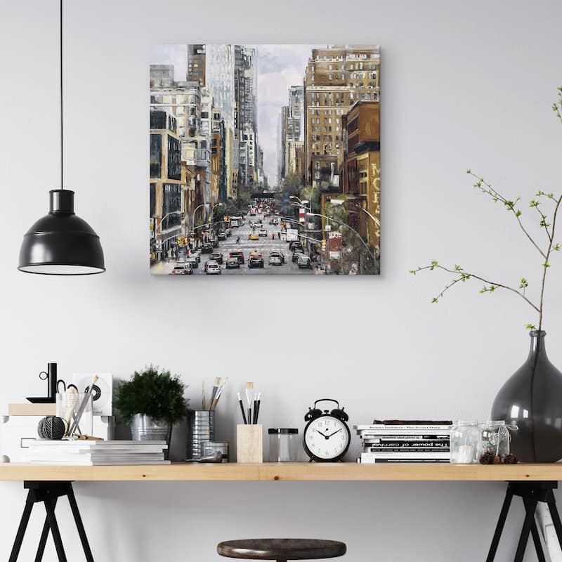 Streetwise by Studio Arts Canvas Art Print