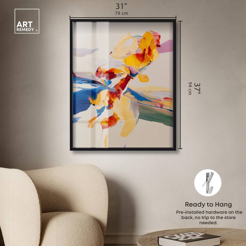 Flippant Bloom III Shadowbox by Art Remedy