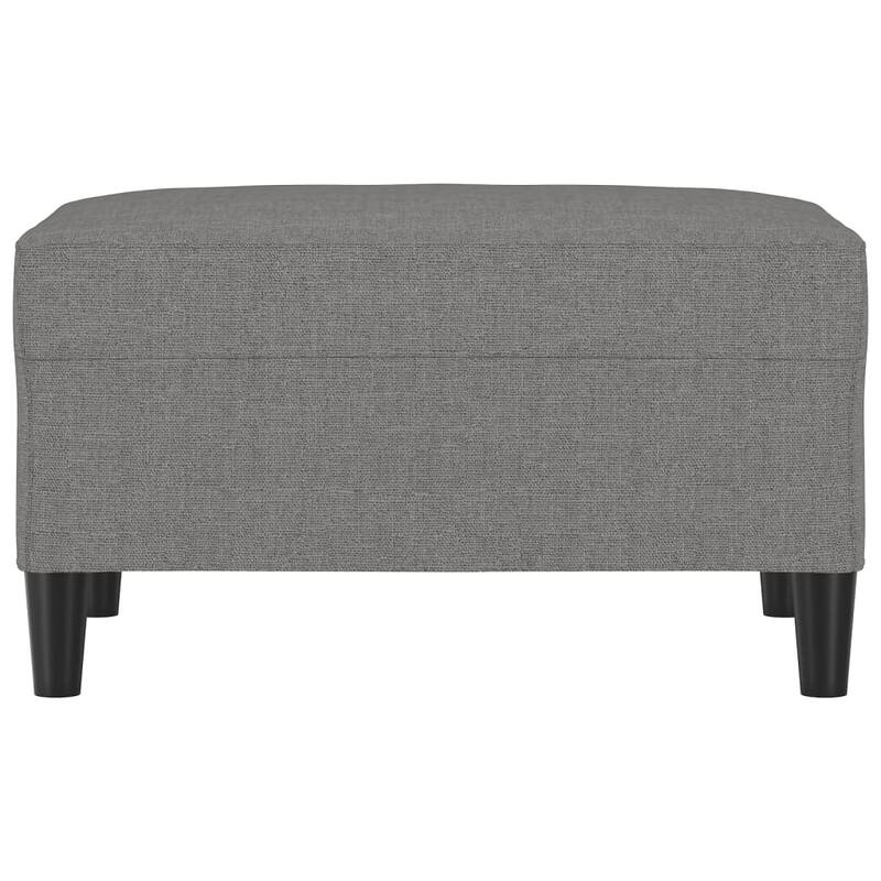 vidaXL Footstool Modern Footstool Ottoman Footrest for Living Room Fabric