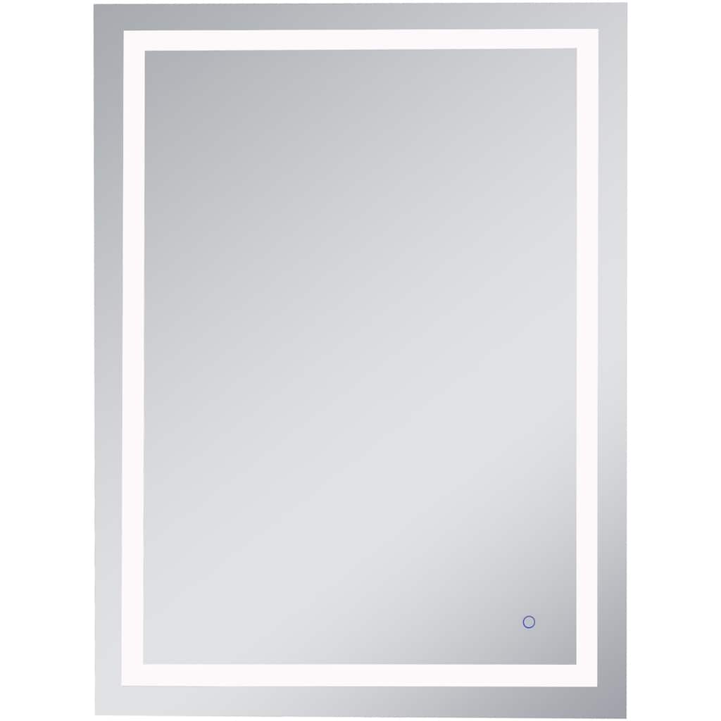 Elegant Lighting Helios 48" x 36" Rectangular Frameless Wall Mounted
