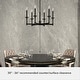 preview thumbnail 6 of 16, Hunter Briargrove Candle Chandelier - Entry, Dining Room - Glam, Transitional, Modern