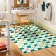 preview thumbnail 18 of 24, TOWN & COUNTRY PLAY Niko Checkmate Kids Plush Washable Area Rug