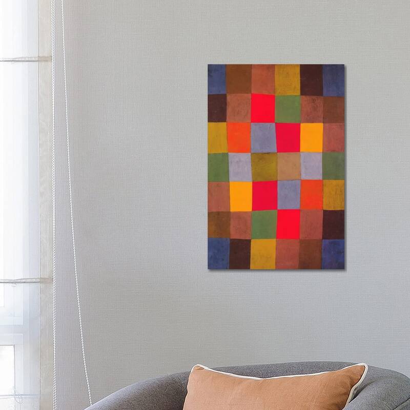 iCanvas "New Harmony" by Paul Klee Canvas Print