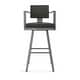 preview thumbnail 17 of 80, Amisco Akers Swivel Bar Stool