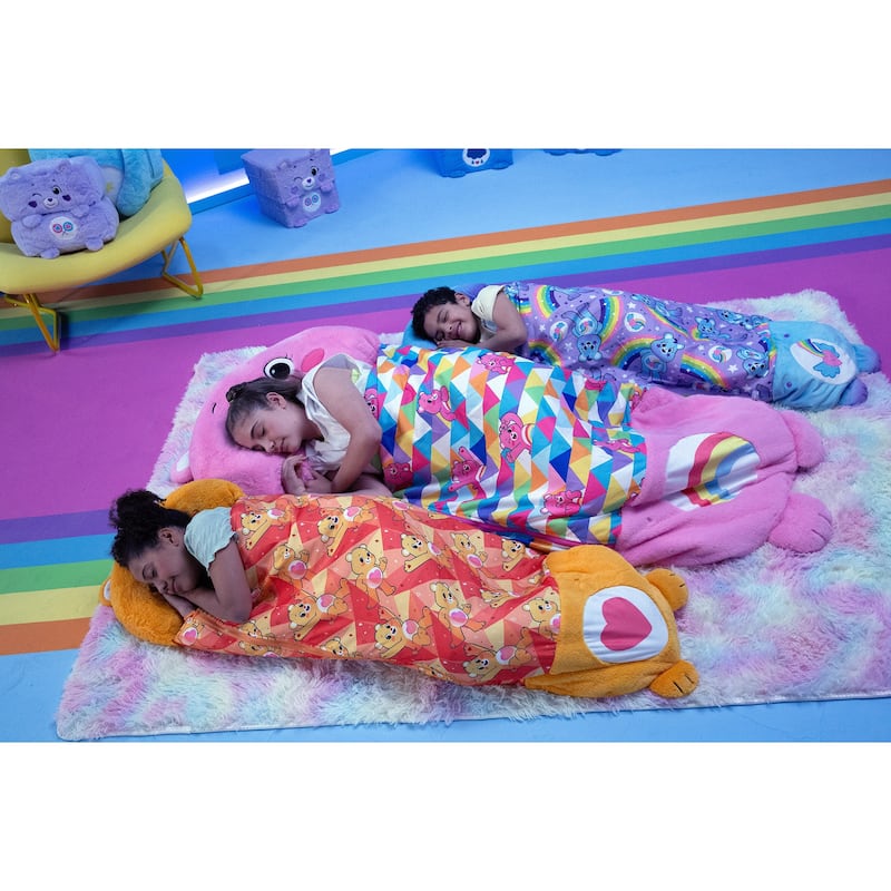 Happy Nappers: Care Bears Sleep Sack Medium - Cheer Bear -3+