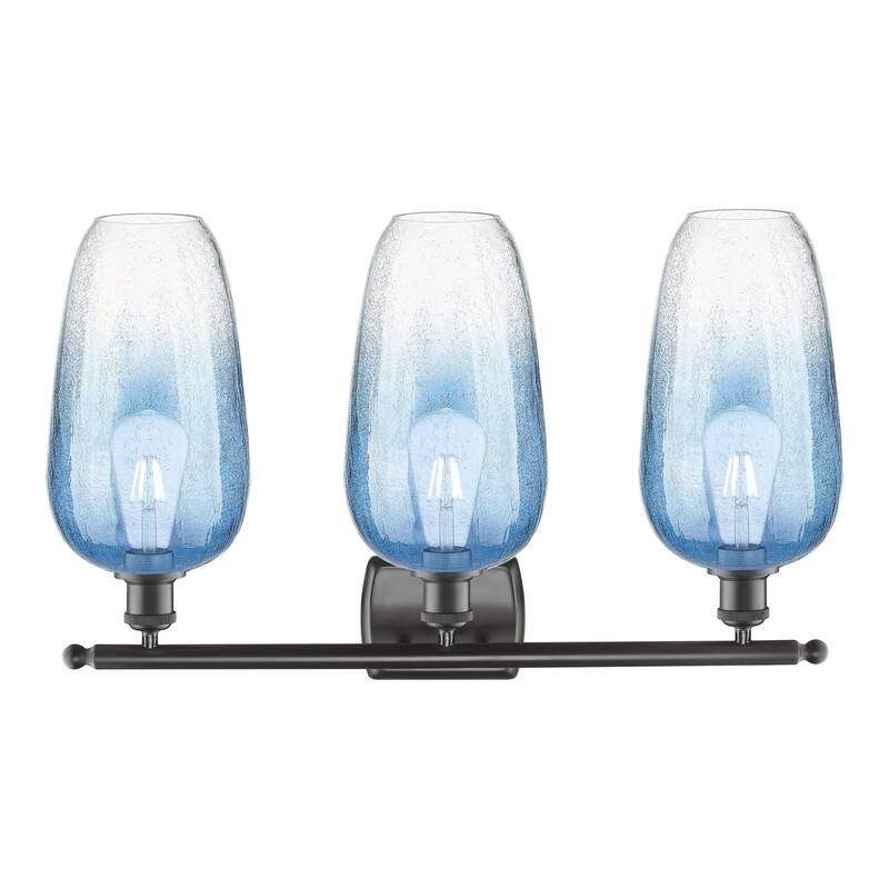 Innovations Lighting Endless Possibilities Ballston - Brookhaven Flute - 3 Light 27" Bath Vanity Light