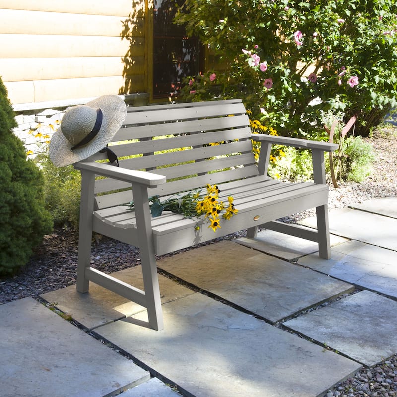 HIGHWOOD Weatherly Eco-Friendly 4-foot Garden Bench - N/A