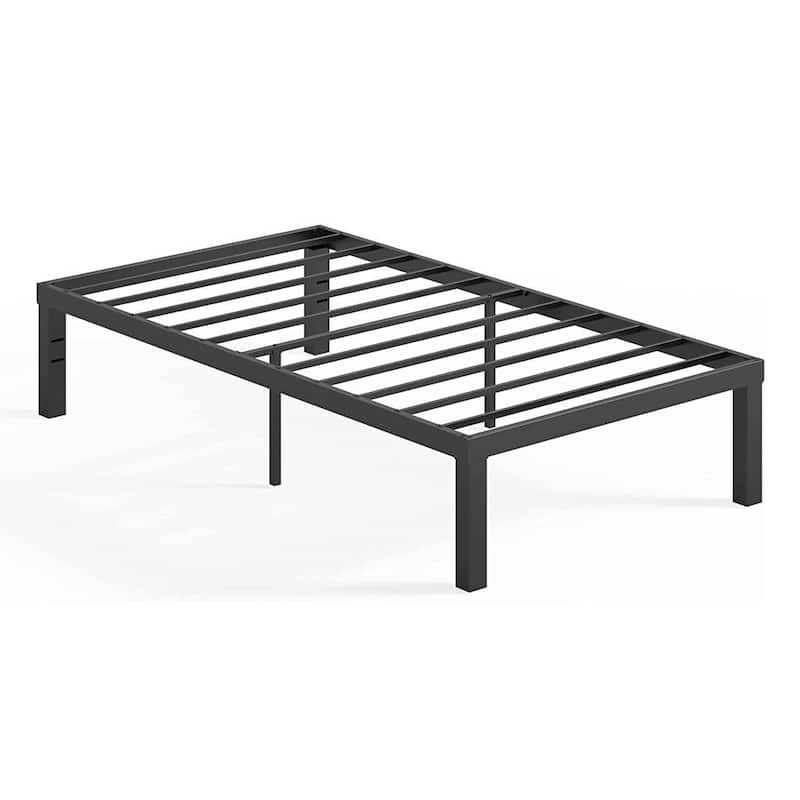 Modern Heavy Steel Metal Platform Bed Frame