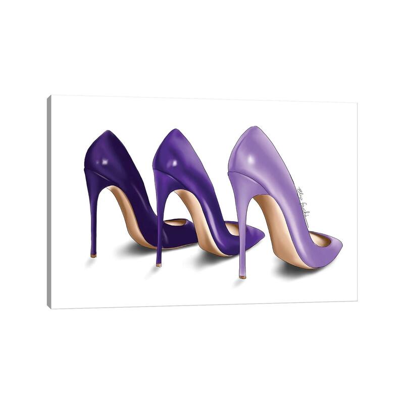 iCanvas "Purple Shades" by Elza Fouche Canvas Print