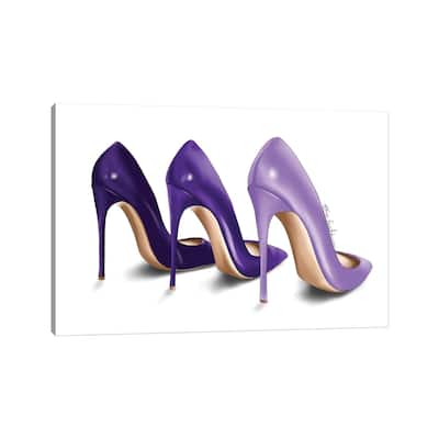 iCanvas "Purple Shades" by Elza Fouche Canvas Print