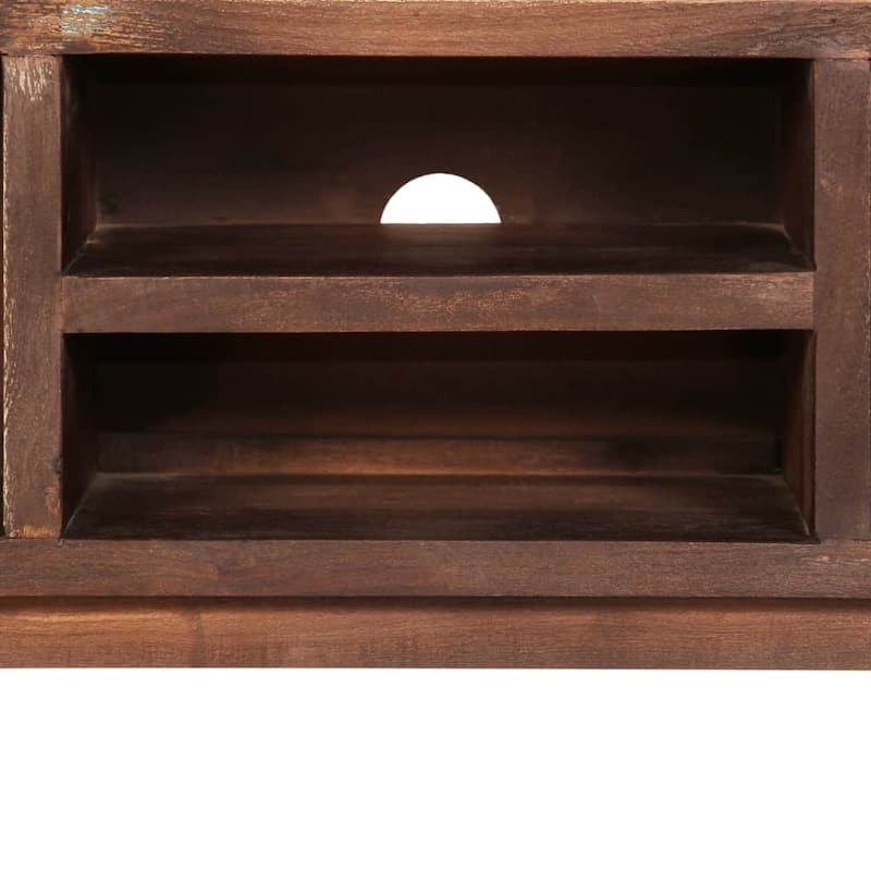 vidaXL TV Stand Solid Wood Acacia Vintage 46.5"x11.8"x15.7"