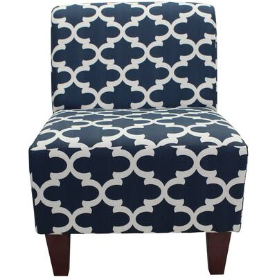Amanda Armless Accent Chair, Multiple Colors