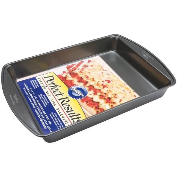 Perfect Results Square and Oblong Premium Non-Stick Baking Pan Set, 4-Piece  - Wilton