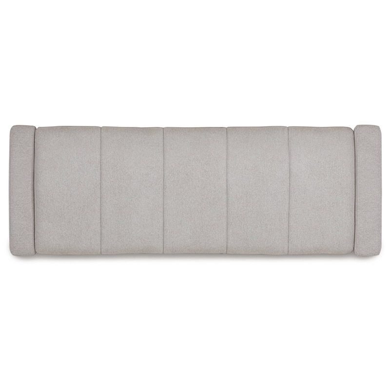 Signature Design by Ashley Akselman Light Gray Storage Bench - 50" W x 18" D x 19" H