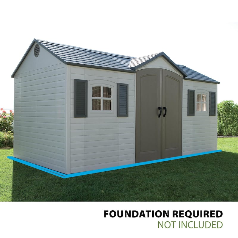 Lifetime 15 Ft. x 8 Ft. Outdoor Storage Shed