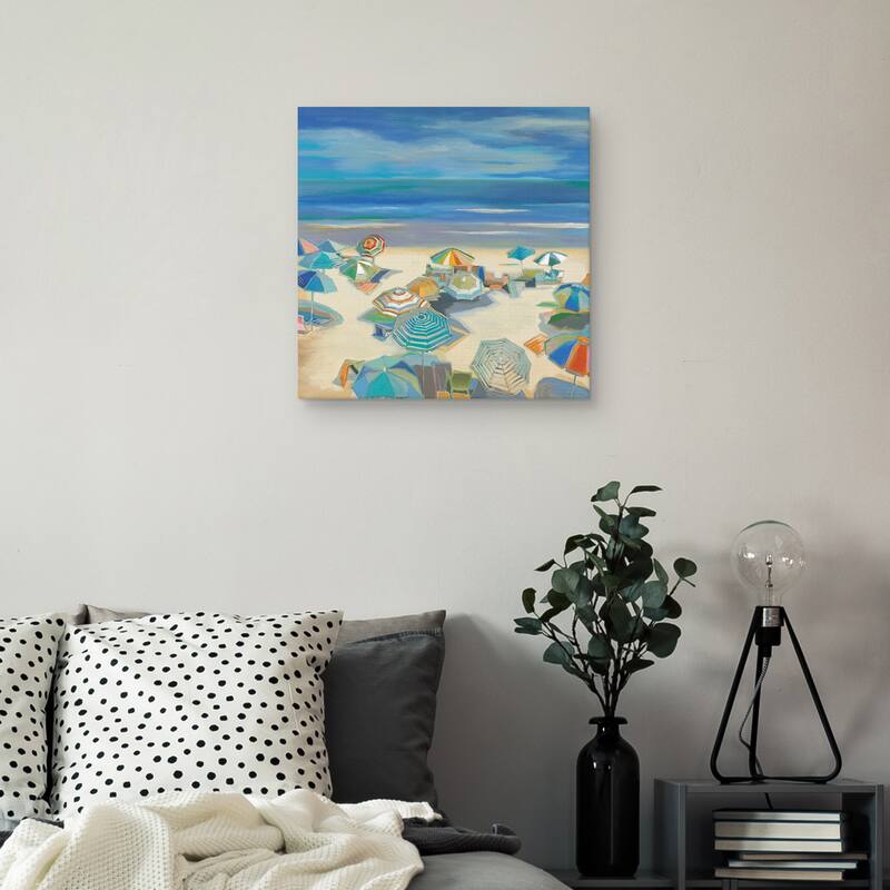 Beach Party by Liz Jardine Canvas Art Print
