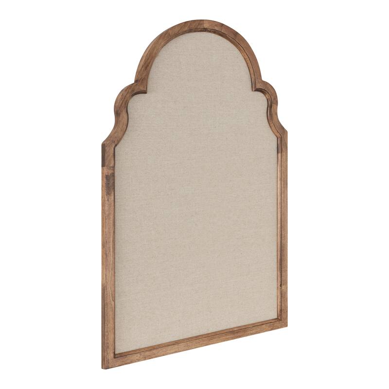 Kate and Laurel Hogan Arch Framed Pinboard - 24x36 - Natural