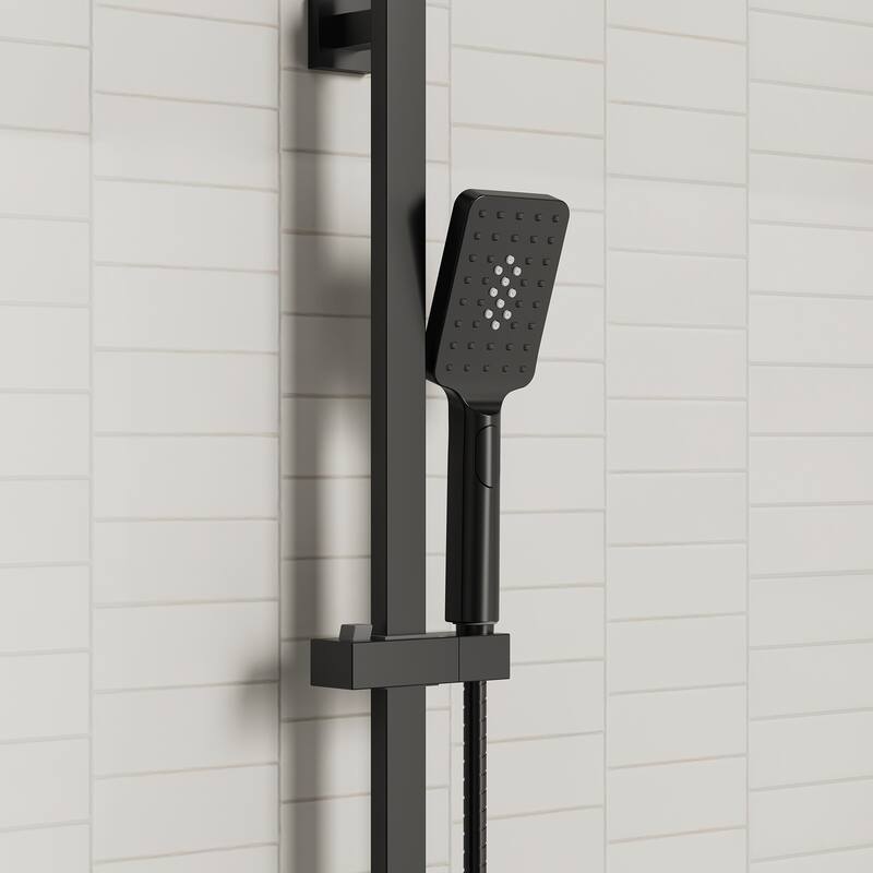 Adjustable Handheld Shower Slide Bar Set With Hose