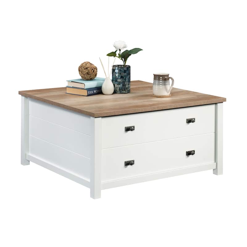 Cottage Road Coffee Table - Soft White