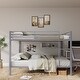 preview thumbnail 2 of 20, Heavy Duty Metal Bunk Bed, Built-In Ladder, Safety Rails, No Boxspring