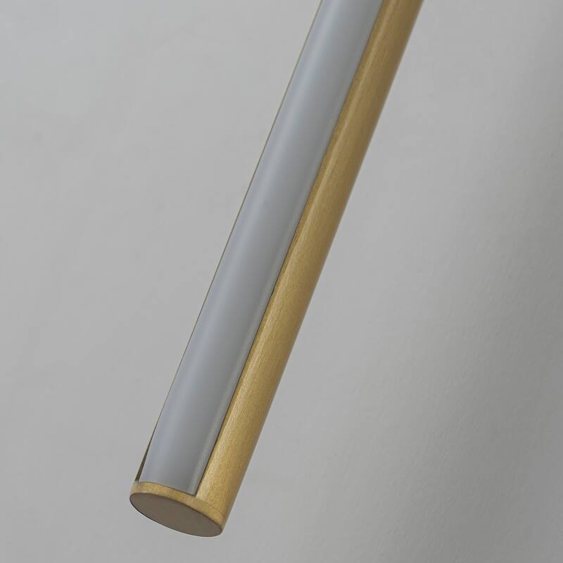 Modern 1-Light Dimmable LED Linear Bathroom Vanity Light - 30.7" W × 2.2"D X 4.7" H